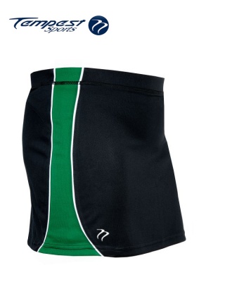 Tempest 'CK' Black Green Women's Skort